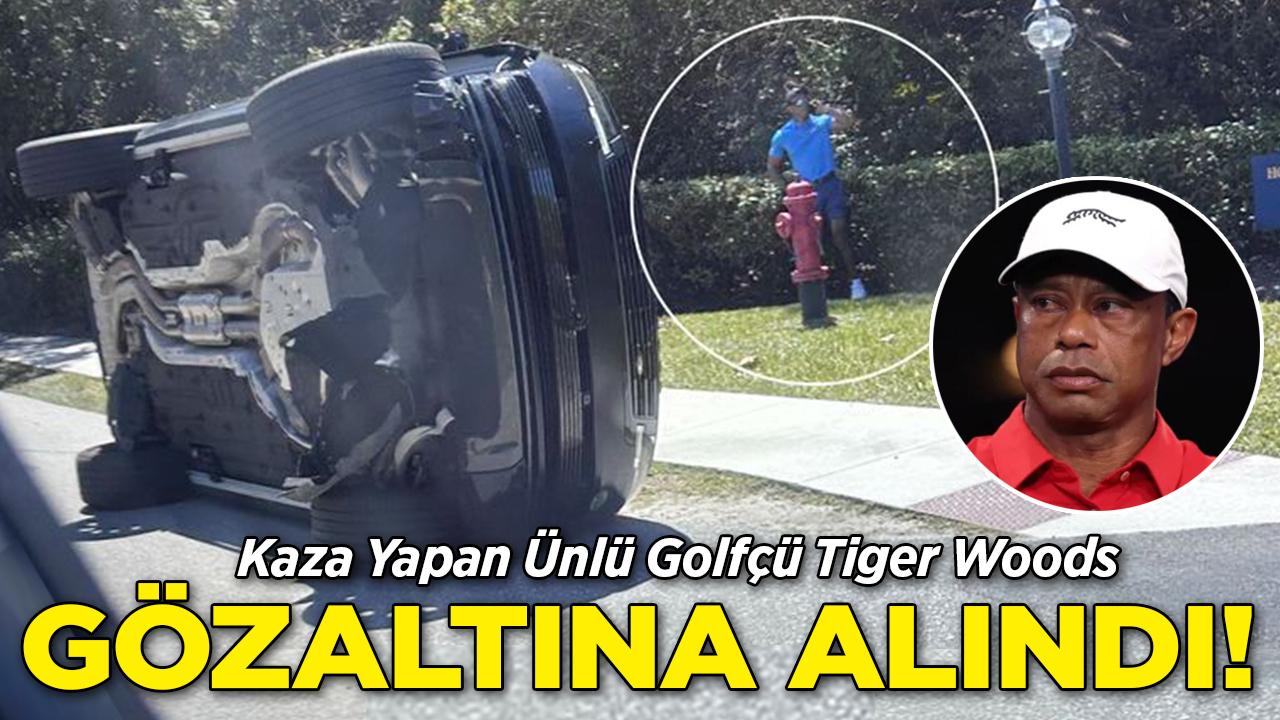 Kaza Yapan Ünlü Golfçü Tiger Woods Gözaltına Alındı