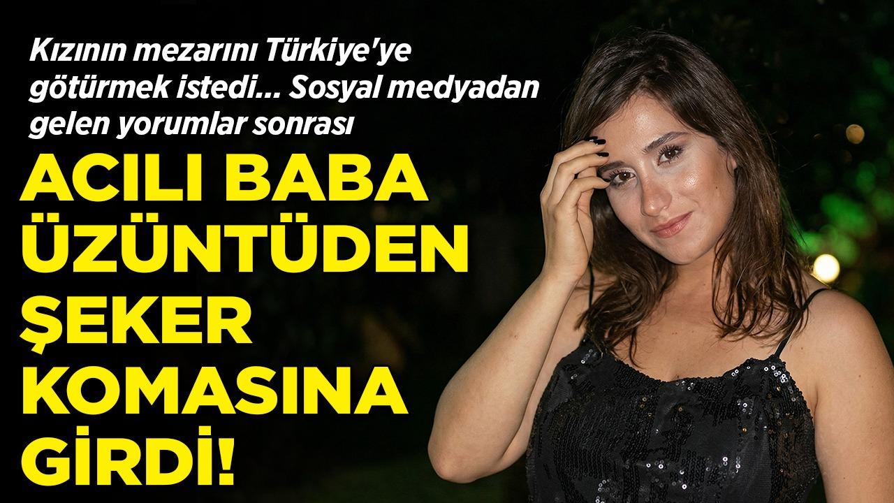 Kızının mezarını Türkiye'ye götürmek isteyen acılı baba, gelen yorumlar sonrası şeker komasına girdi