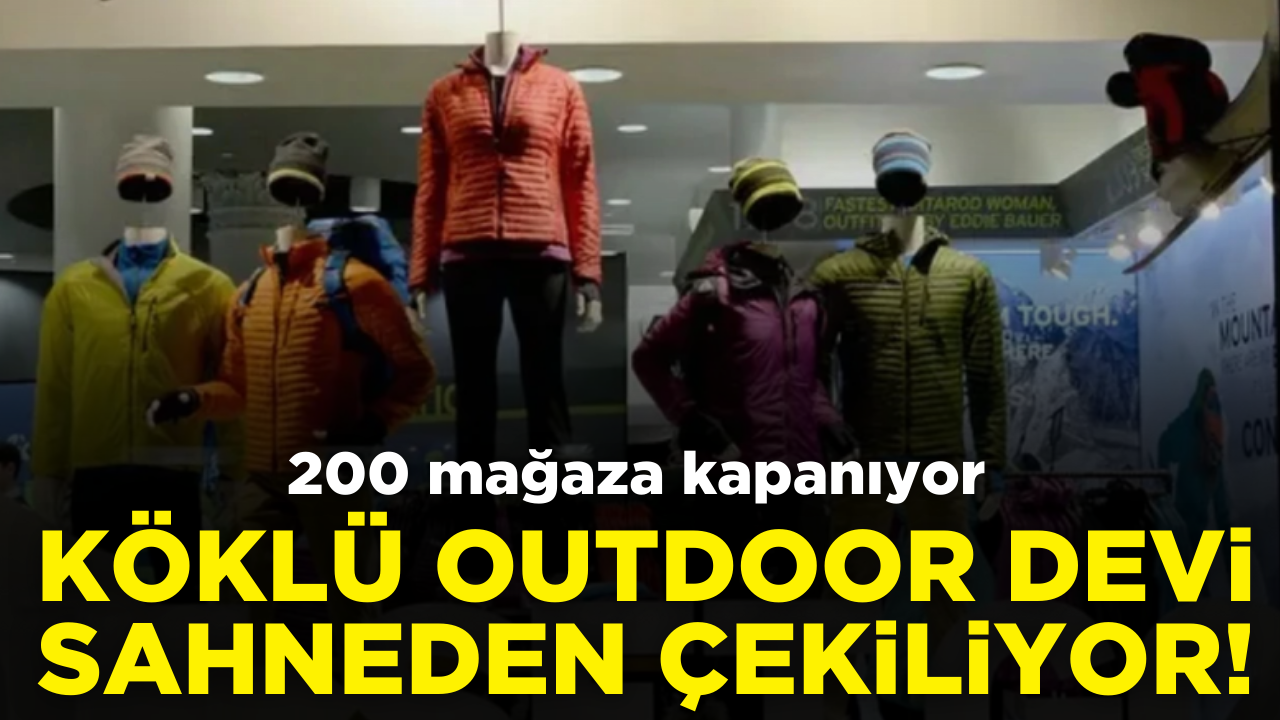 Köklü outdoor devi sahneden çekiliyor: 200 mağaza kapanıyor
