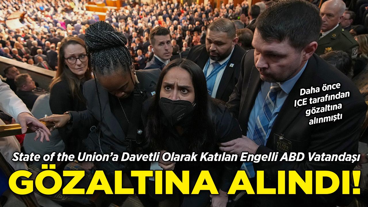 Kongre'ye Davetli Olarak Katılan Engelli ABD Vatandaşı Gözaltına Alındı