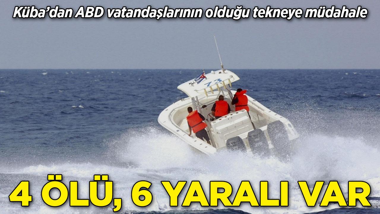 Küba'dan ABD tescilli sürat teknesine müdahale: 4 ölü