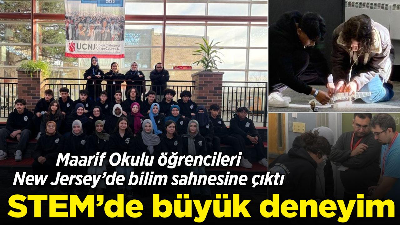 Maarif Okulu öğrencileri Science Olympiad heyecanı yaşadı