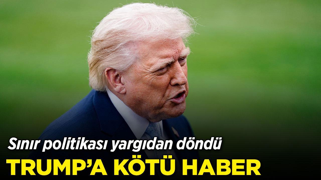 Mahkemeden Trump'a sığınma freni