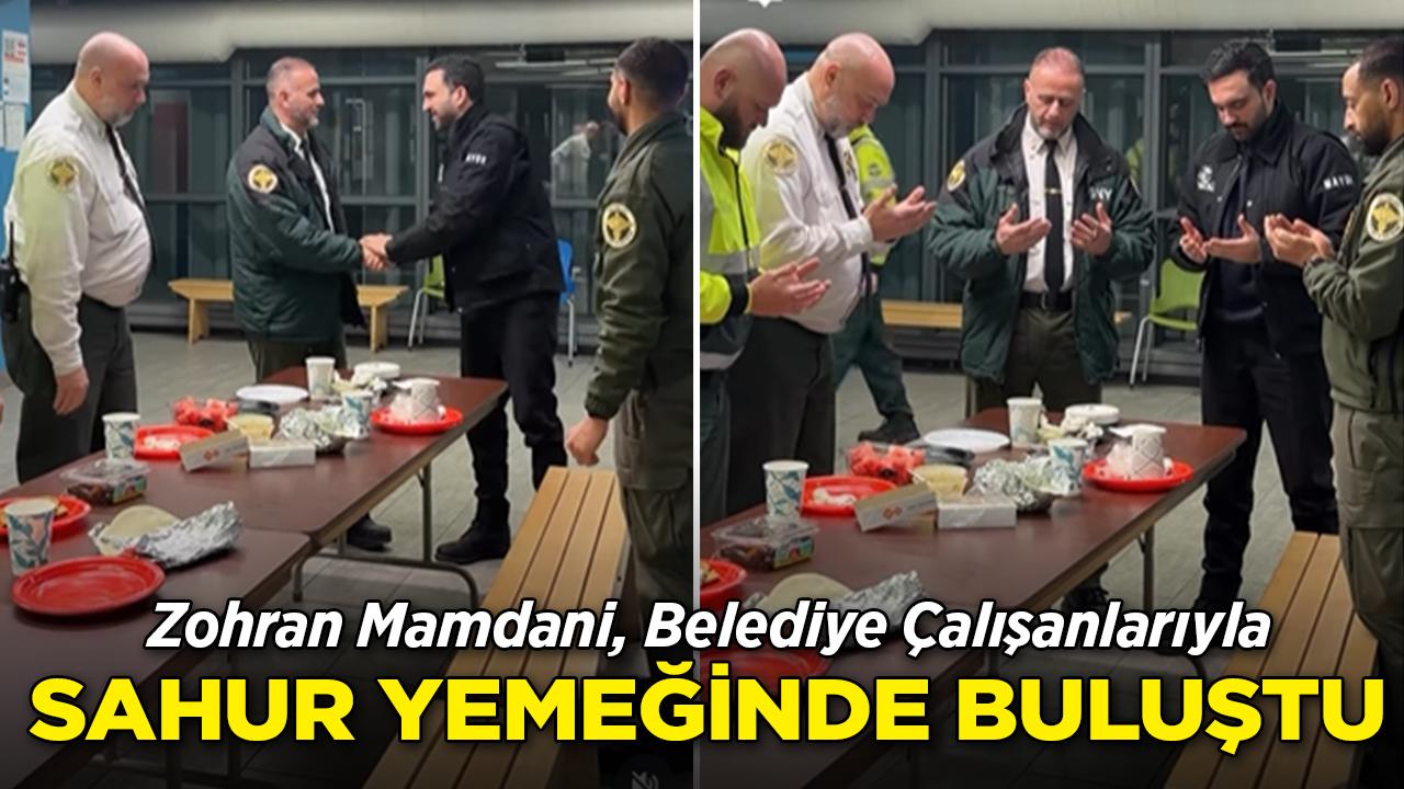 Mamdani, Belediye Çalışanlarla Sahur Yemeğinde Buluştu