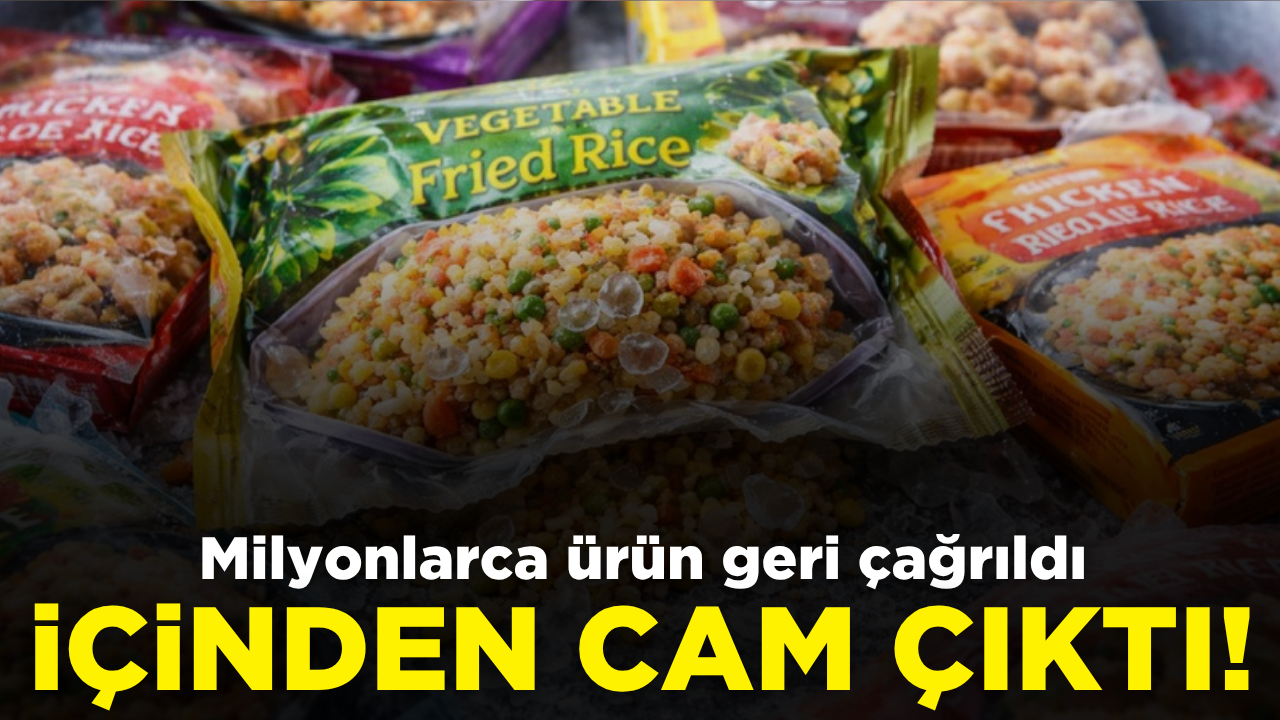 Milyonlarca ürün geri çağrıldı: Cam parçaları tespit edildi