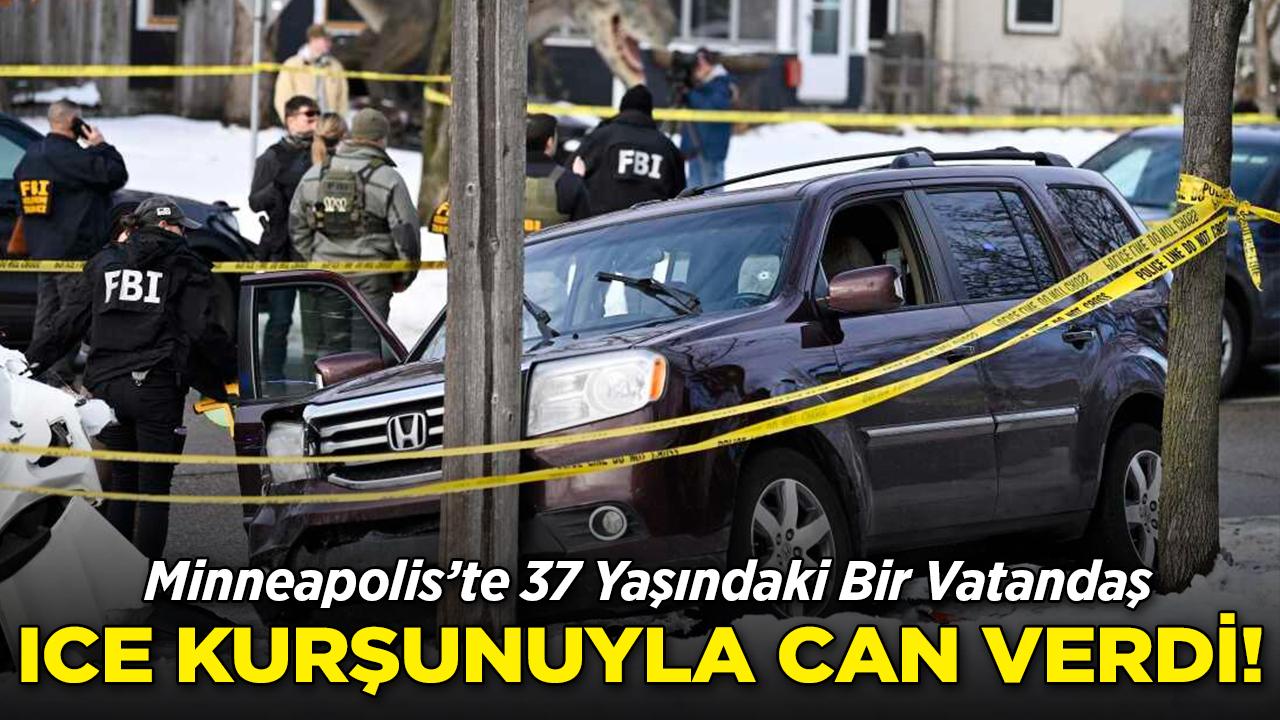 Minneapolis'te Bir Kişi, ICE Polisi Tarafından Öldürüldü!