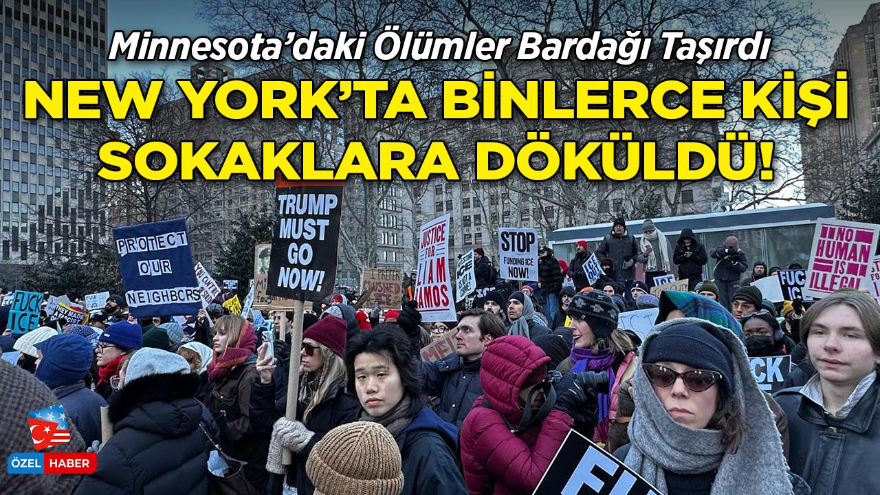 Minnesota'daki Ölümler Bardağı Taşırdı: New York'ta Binlerce Kişi Sokaklara Döküldü