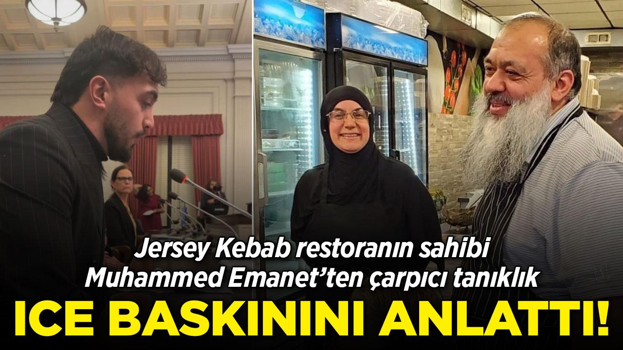 Muhammed Emanet ICE baskını anlattı