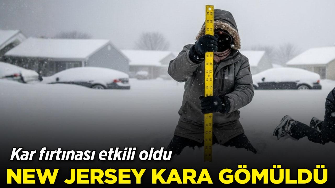 New Jersey kara gömüldü