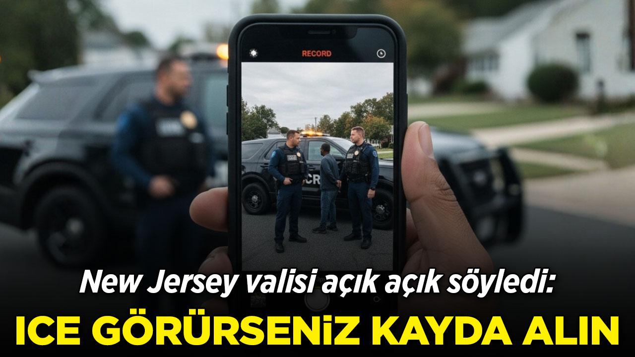 New Jersey Valisi'nden çağrı: ICE ajanlarını kayda alın