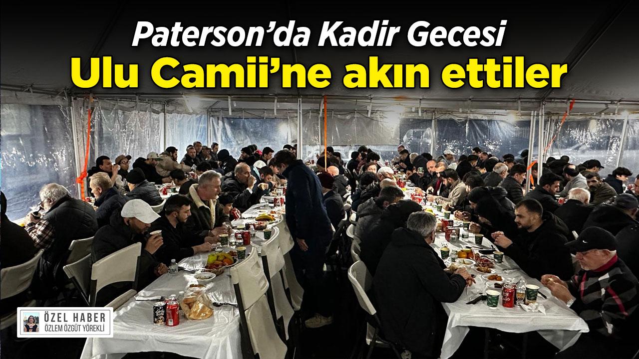 New Jersey'de Kadir Gecesi coşkusu