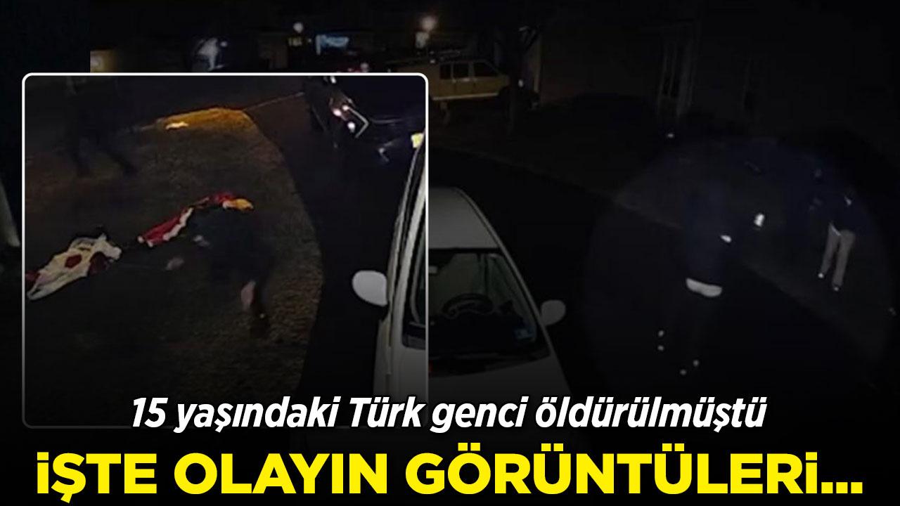 New Jersey'de silahlı kavganın kamera görüntüleri