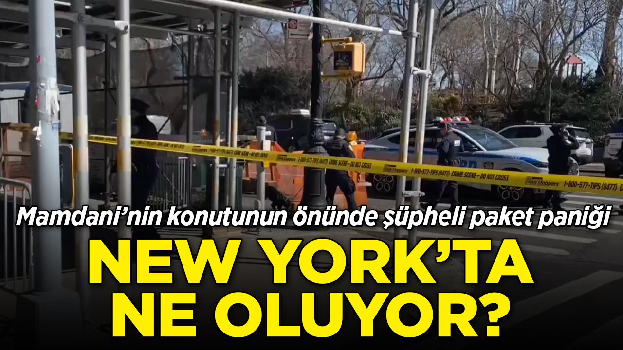 Mamdani'nin konutunun önünde yeni şüpheli paket paniği