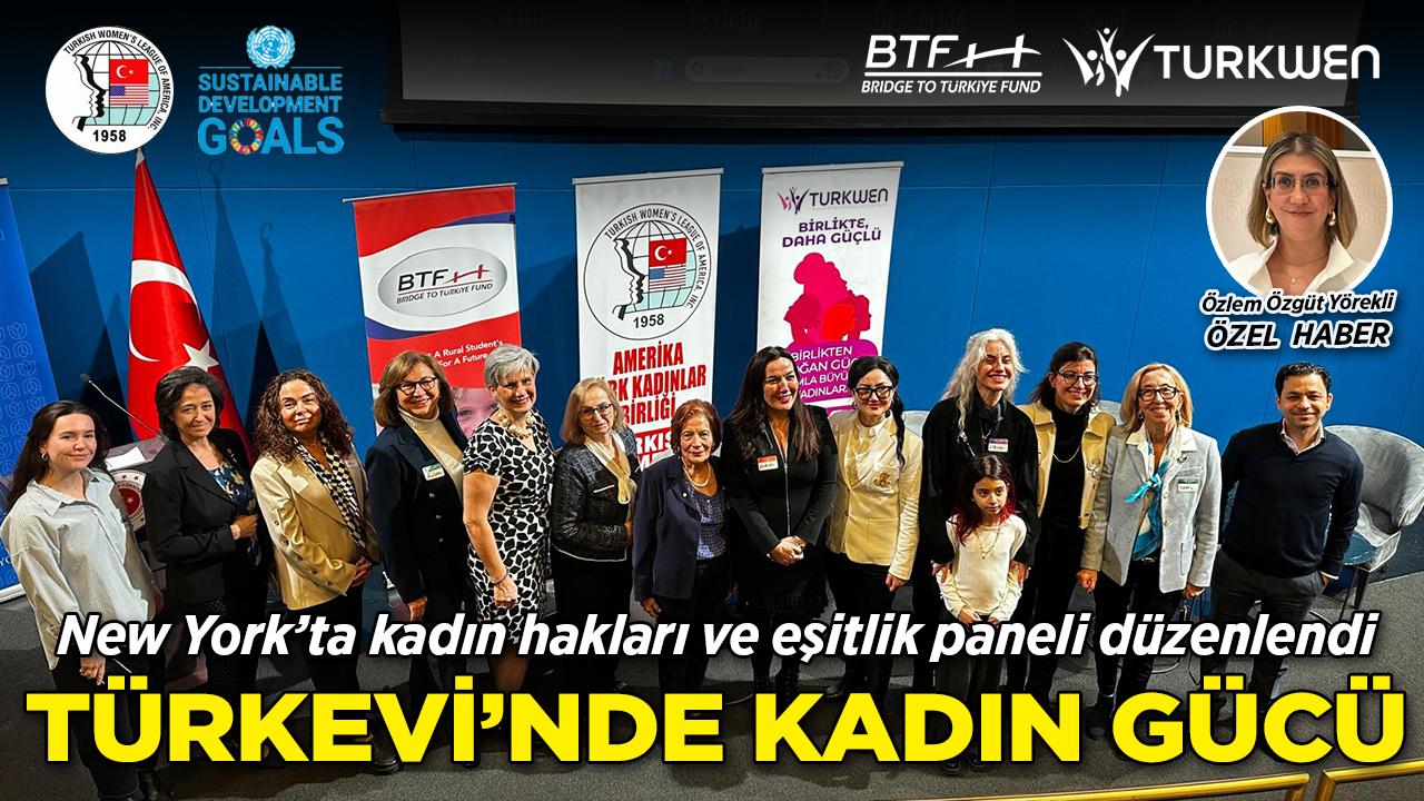 New York Türkevi'nde Dünya Kadınlar Günü Paneli
