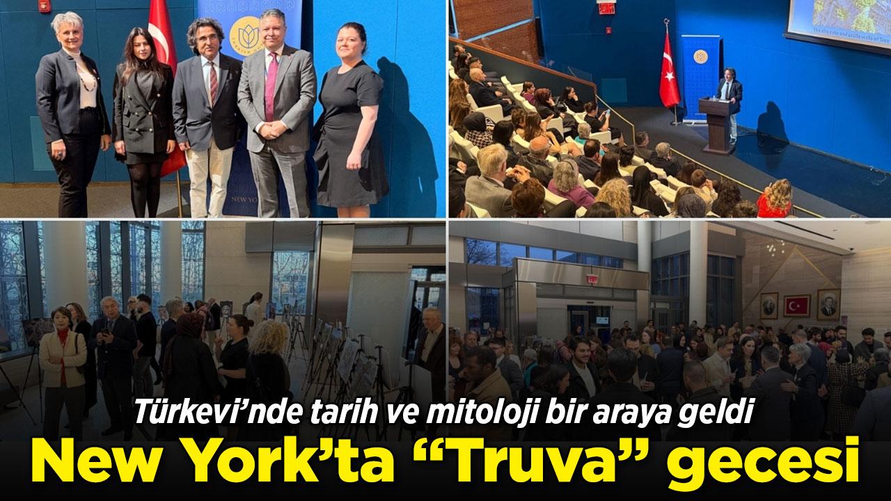 New York Türkevi'nde "Truva" gecesi