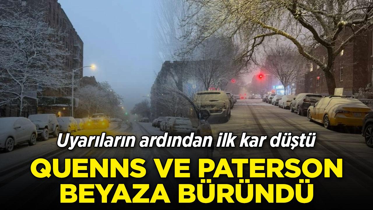 New York ve New Jersey beyaza büründü