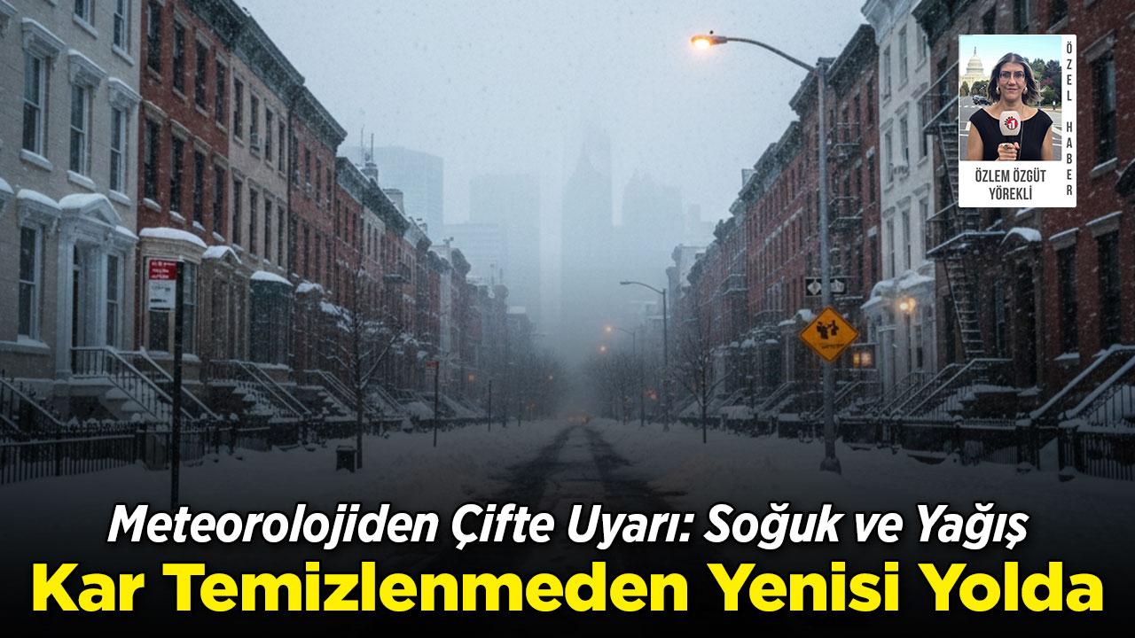 New York ve New Jersey'de ikinci kar dalgası