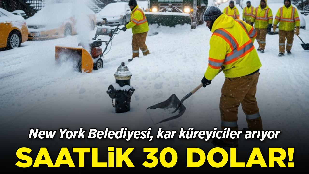 New York'ta karla mücadele için acil işe alım