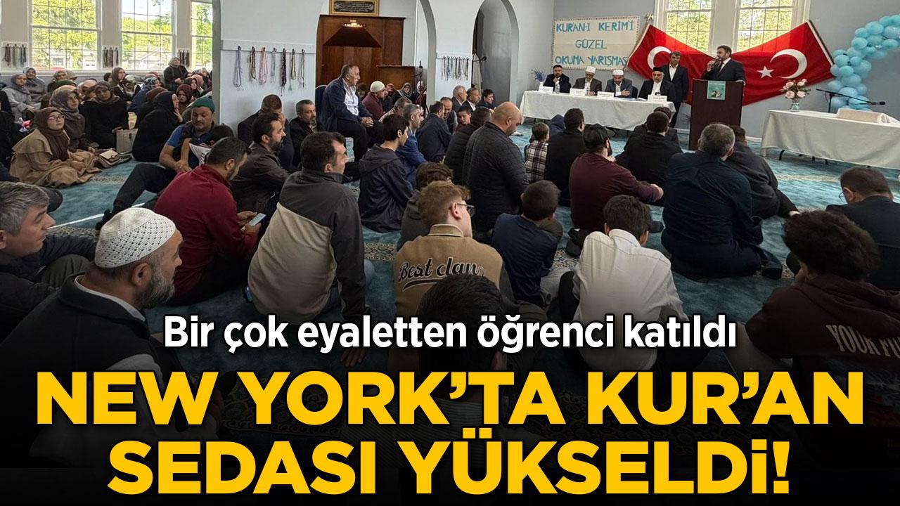 New York'ta Kur'an'ı Güzel Okuma Yarışması düzenlendi