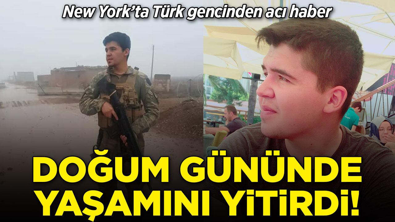 New York'ta Türk vatandaşı doğum gününde hayatını kaybetti