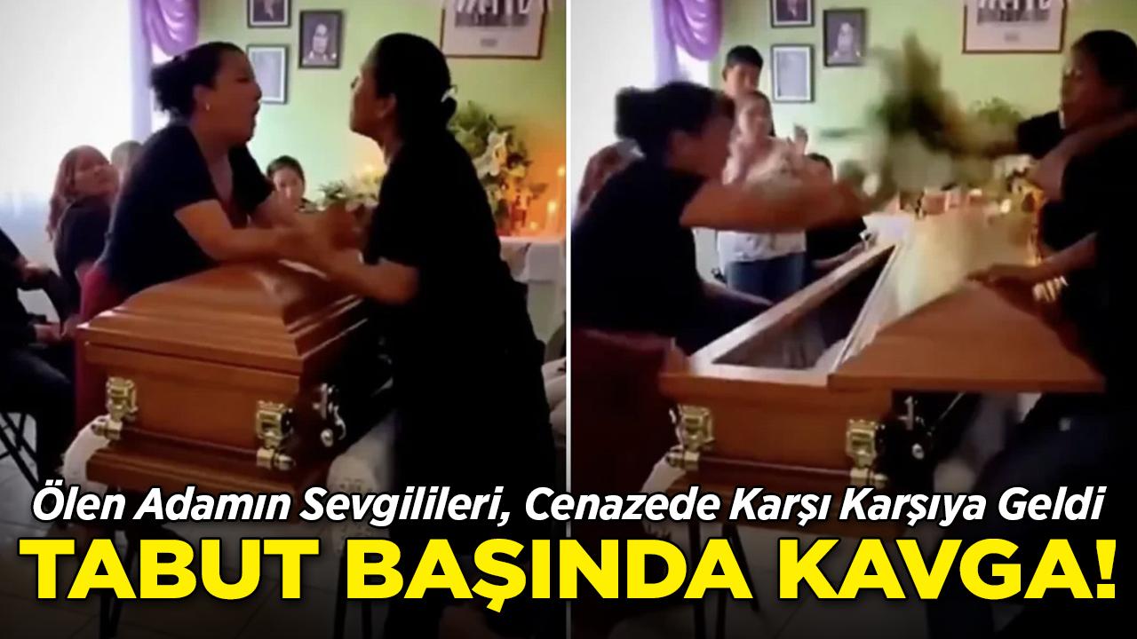 Ölen Adamın Sevgilileri, Cenazede Karşı Karşıya Geldi: Tabut Başında Kavgaya Tutuştular