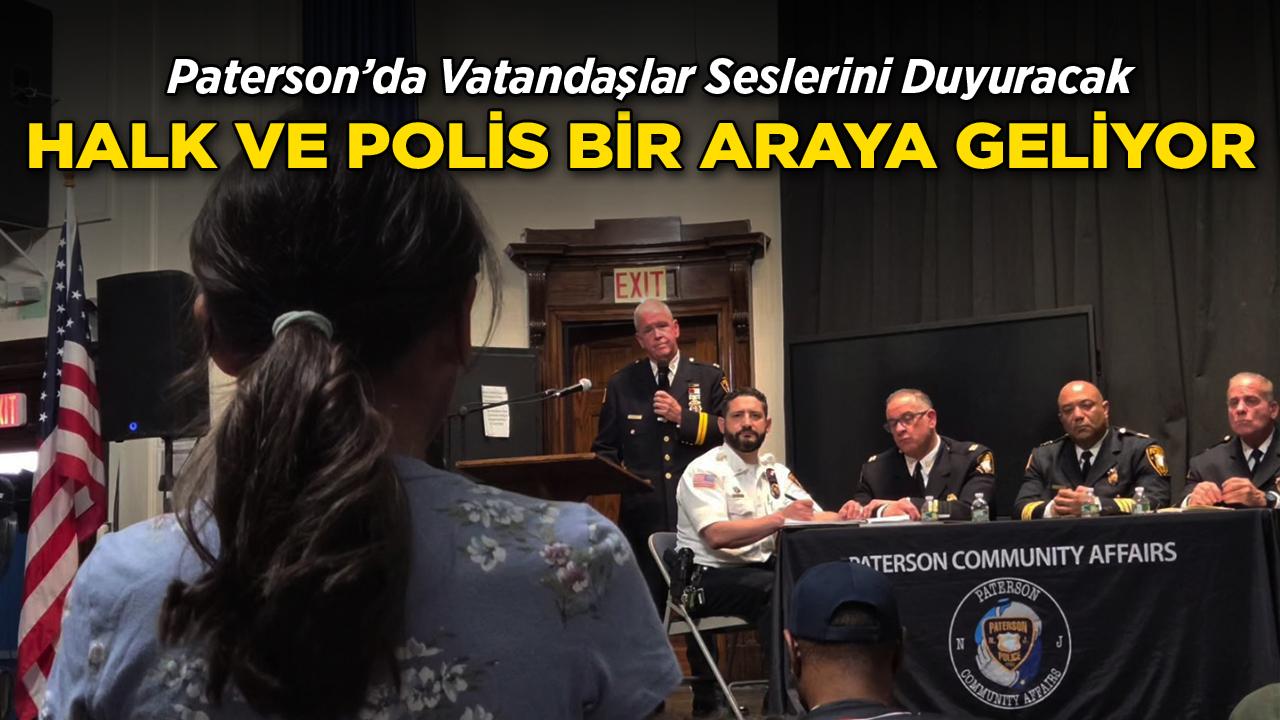 Paterson'da Vatandaşlar Seslerini Duyuracak: Halk ve Polis Bir Araya Geliyor