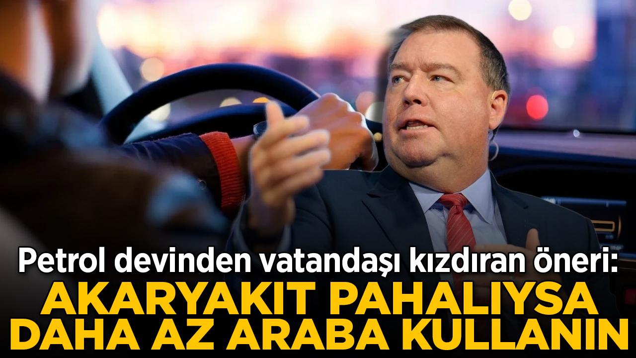 Petrol devi: Akaryakıt pahalıysa daha az araba kullanın