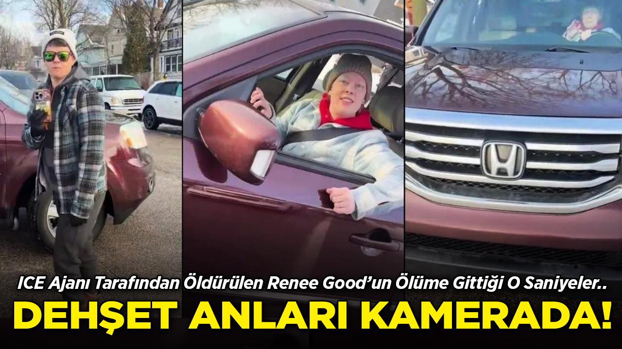 ICE Ajanı Tarafından Öldürülen Renee Good'un Son Anları Ortaya Çıktı: Ölüme Gittiği O Saniyeler Kamerada!