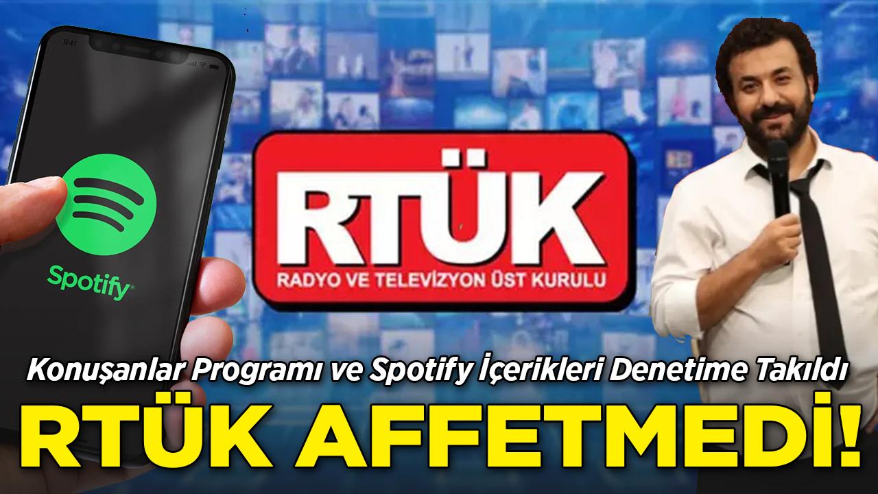 Konuşanlar ve Spotify RTÜK Radarına Takıldı: Hem Para Cezası Hem Katalog Yasağı Geldi
