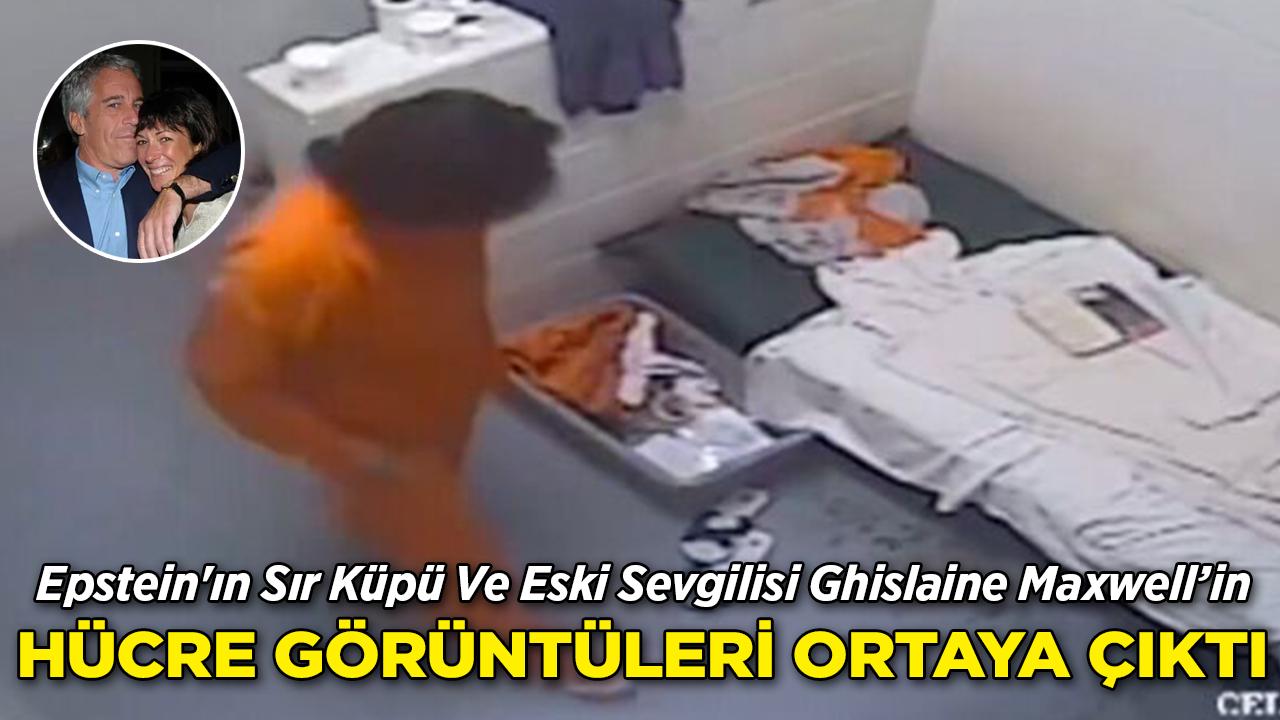 Epstein'ın Sır Küpü Ve Eski Sevgilisi Ghislaine Maxwell'in Hücre Görüntüleri Ortaya Çıktı