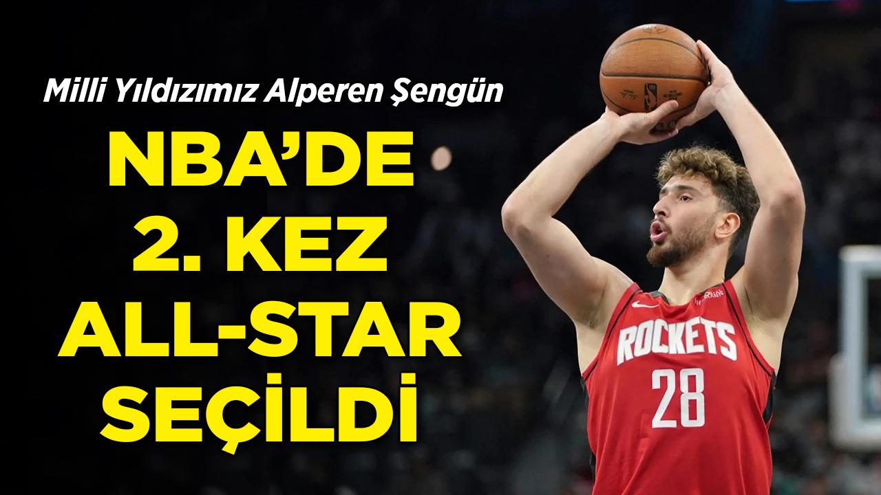 Alperen Şengün 2. Kez NBA All-Star Seçildi