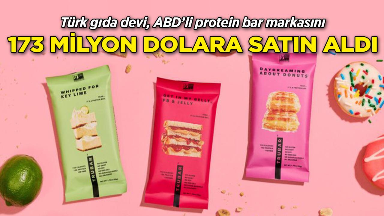 Türk Gıda Devi, ABD'li Protein Bar Markasını Satın Aldı