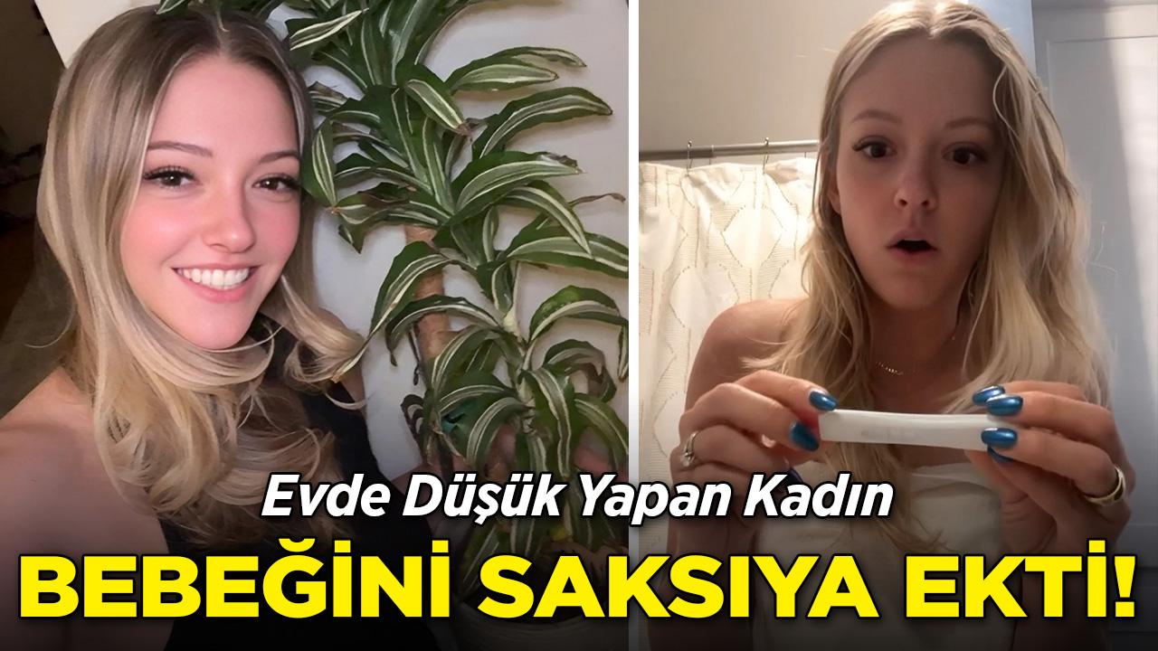 Düşük Yapan Kadın Bebeğini Saksıya Ekti!