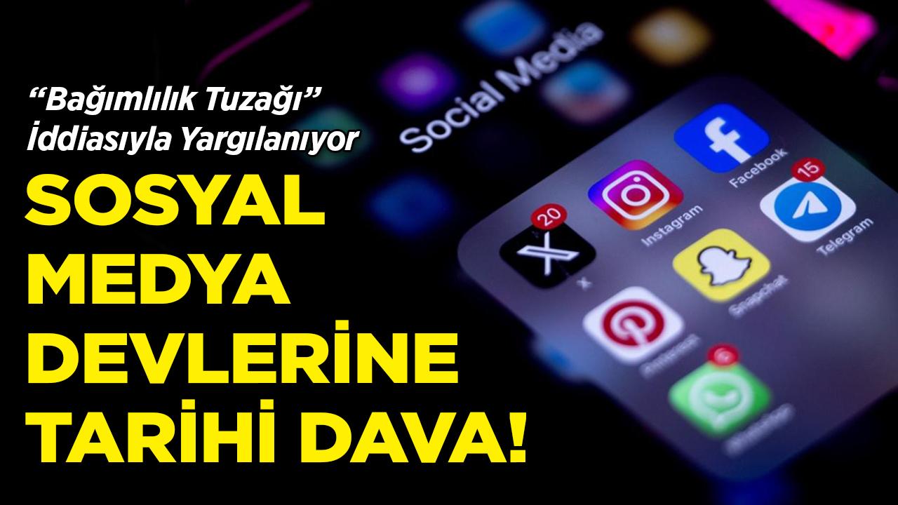 Sosyal Medya Devlerine Tarihi Dava!