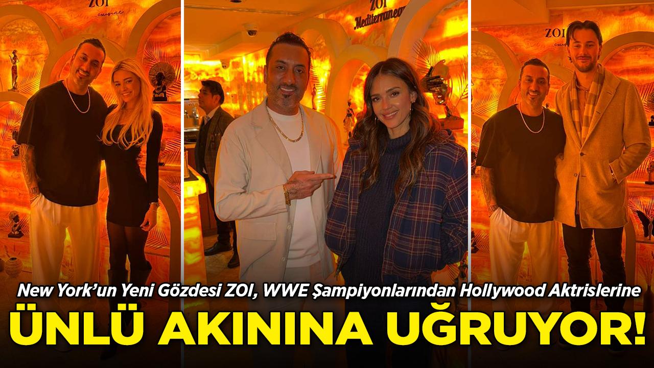 New York'un Yeni Gözdesi ZOI, WWE Şampiyonlarından Hollywood Aktrislerine Ünlü Akınına Uğruyor