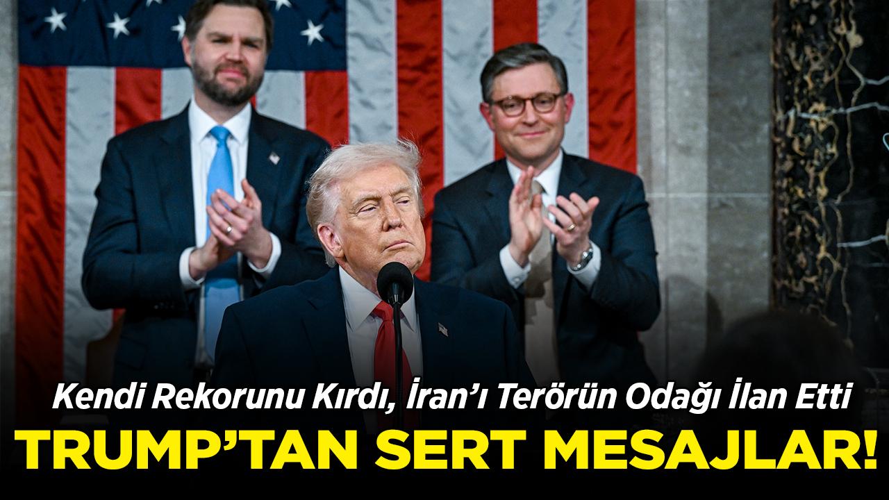 'Birliğin Durumu' Konuşmasında Trump'tan Sert Mesajlar