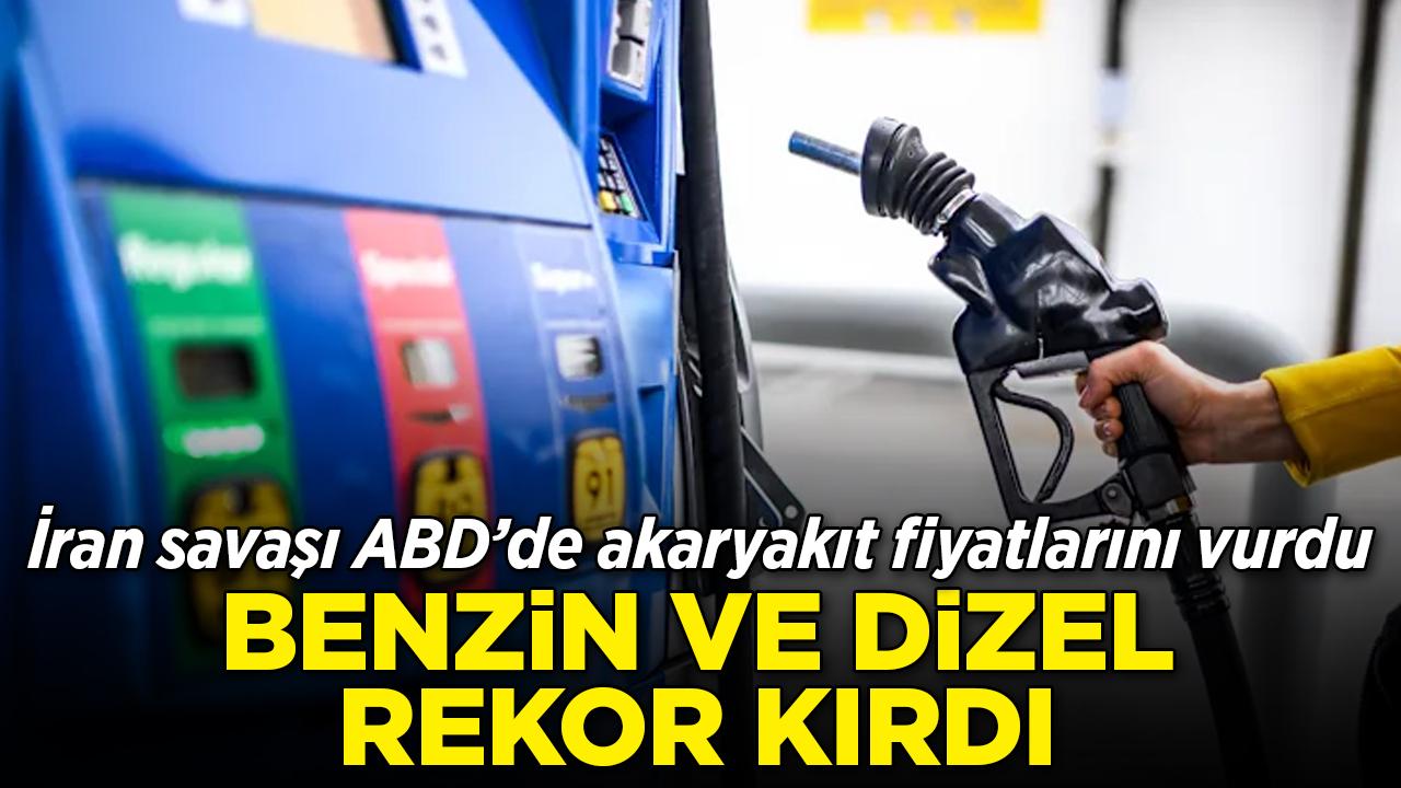 ABD'de akaryakıt fiyatları rekor seviyelere çıktı