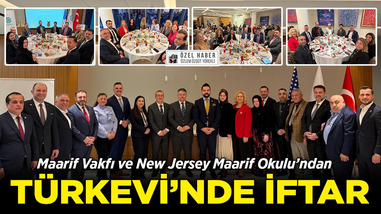 Maarif Vakfı ve Maarif Okulu'ndan Türkevi'nde iftar