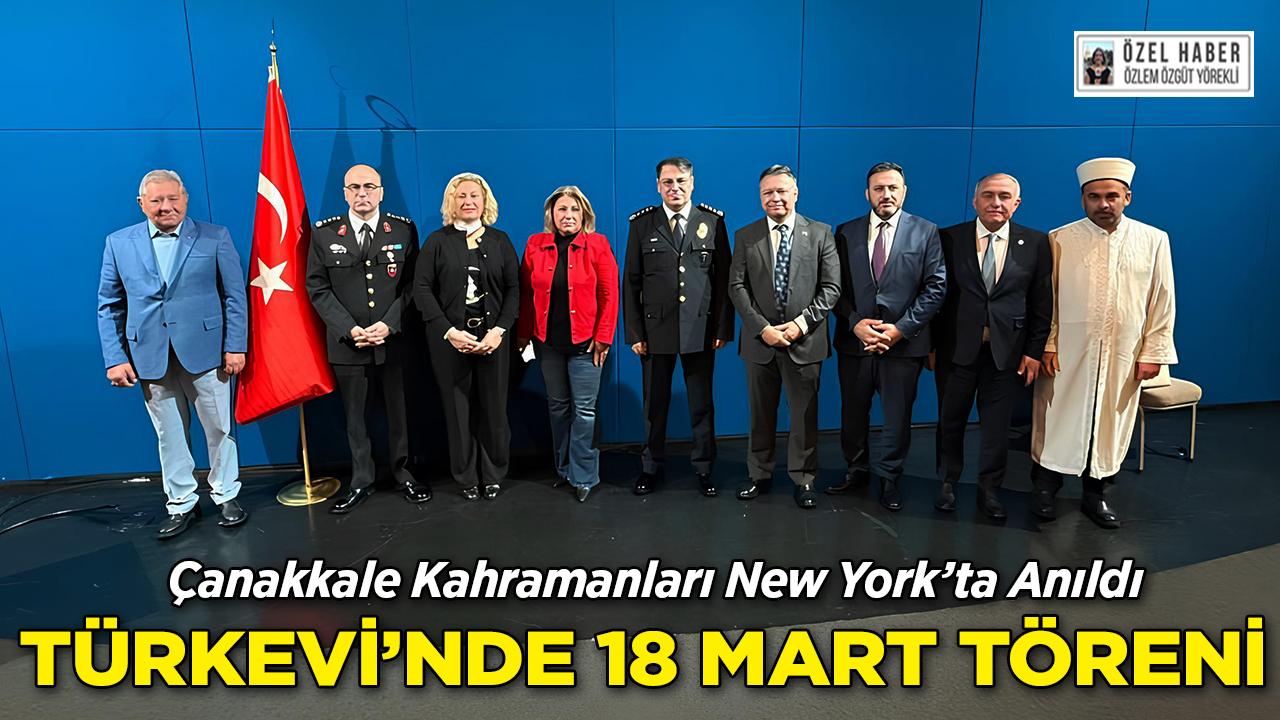 Türkevi'nde 18 Mart Şehitleri Anma Töreni