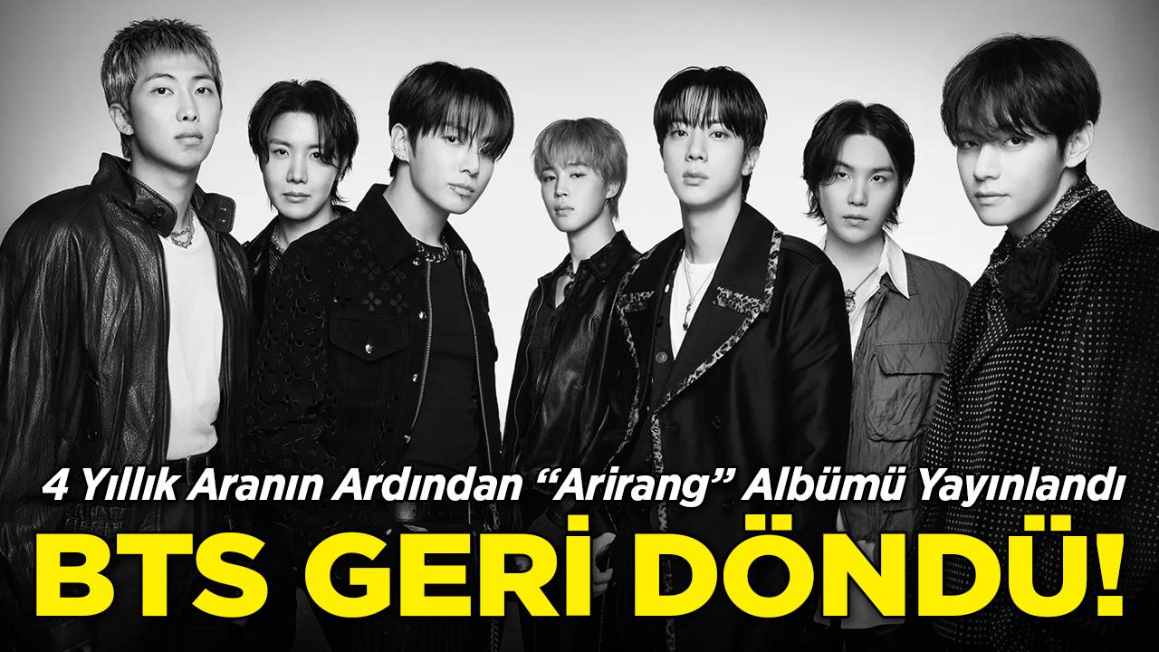 BTS, "ARIRANG" Albümü ile Dört Yıllık Aradan Sonra Geri Döndü