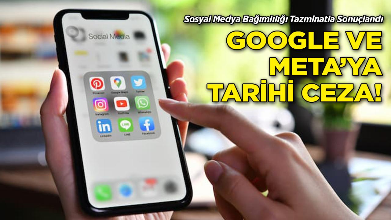 Los Angeles'ta Sosyal Medya Şirketlerine Tarihi Ceza