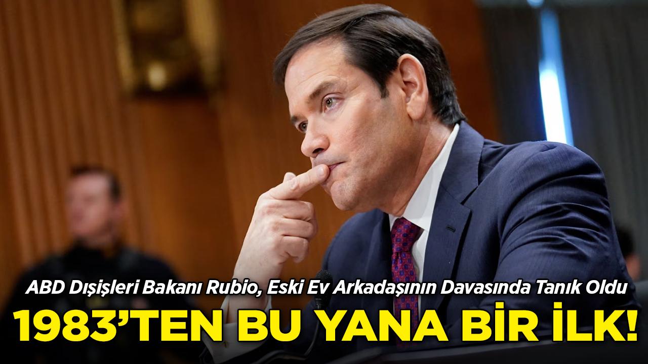 ABD Dışişleri Bakanı Rubio, Eski Ev Arkadaşının Davasında İfade Verdi