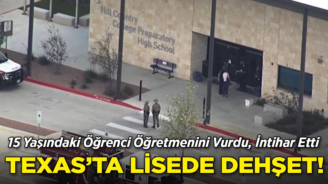 Texas'ta Dehşet: Öğrenci Öğretmenini Vurup İntihar Etti