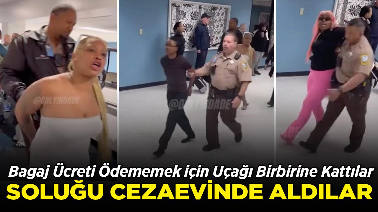 Fazla Bagaj Ücreti Ödemeyelim Derken Tutuklandılar!