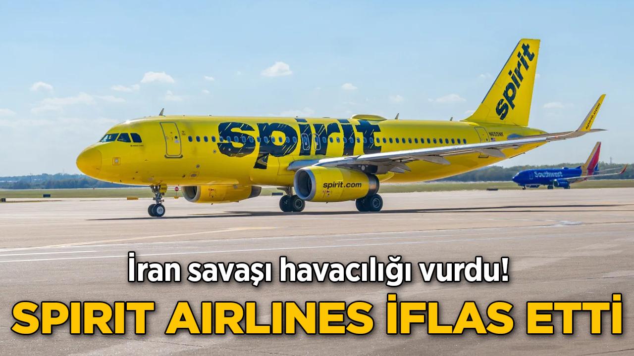 ABD'li hava yolu şirketi Spirit Airlines faaliyetlerini durdurdu