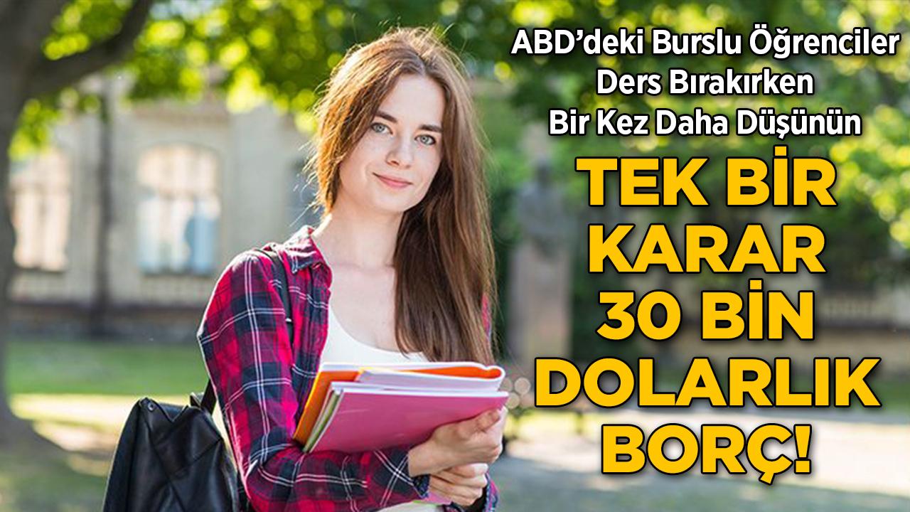 ABD'de Eğitim Görenler Dikkat: Ders Bırakmadan Önce Bir Daha Düşünün!