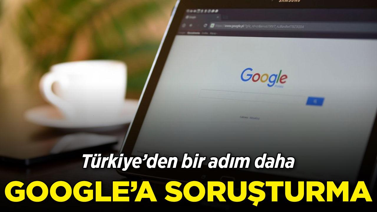Rekabet Kurumu'ndan Google'a soruşturma