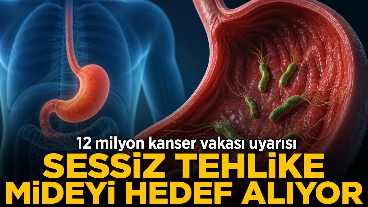 Sessiz tehlike mideyi hedef alıyor: Kanser vakası uyarısı