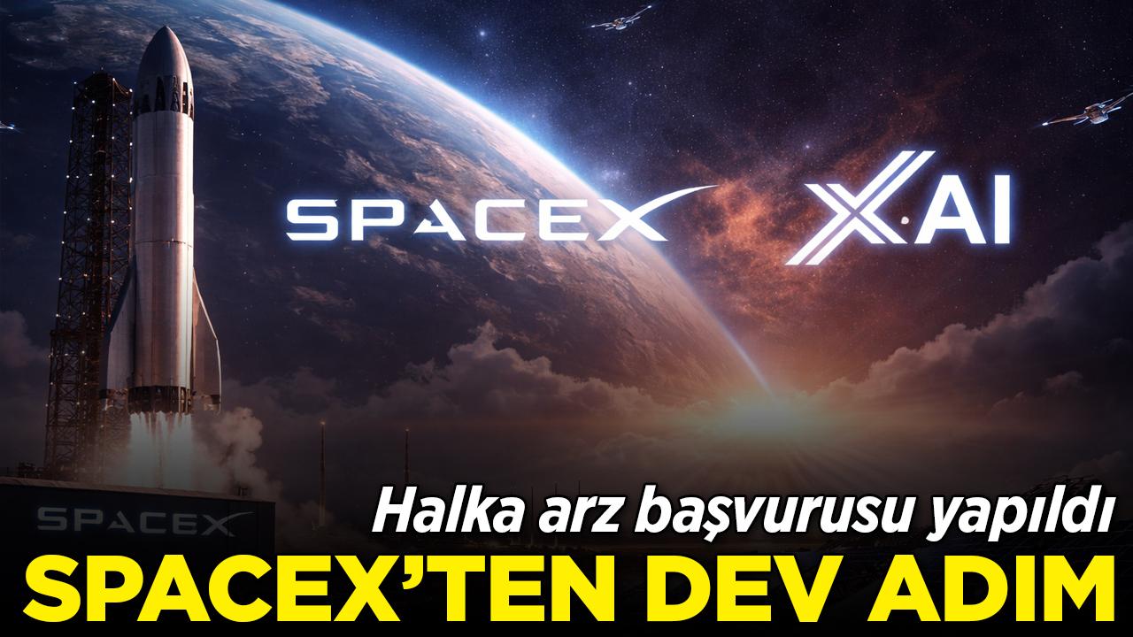SpaceX'ten dev adım: Gizli halka arz başvurusu yapıldı