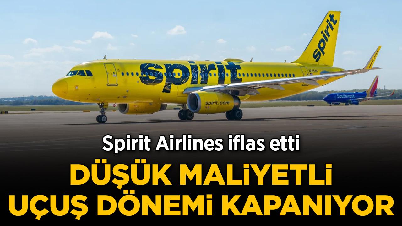 Spirit Airlines iflas etti: Düşük maliyetli uçuş dönemi kapanıyor